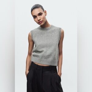 ZARA Soft Knit Vest